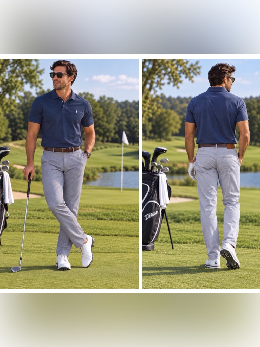 Ledbury Franklin Bedford Stretch Pants Dusk Size 32x33 MSRP $165